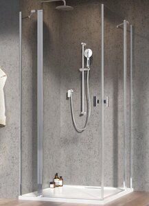 Изображение товара Душевой уголок Radaway Nes 8 KDD II, 80 x 80 см, стекло прозрачное, профиль хром