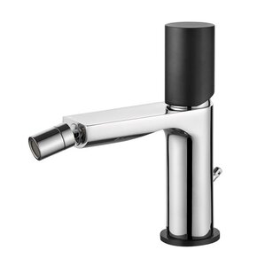 Изображение товара Смеситель для биде AQG Tube 01TUB200NC хром/черный матовый 14.55 см