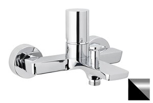Изображение товара Смеситель AQG Tube 01TUB400NC для ванны, хром/черный матовый