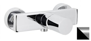 Изображение товара Смеситель AQG Tube 01TUB300NC для душа, хром/черный матовый