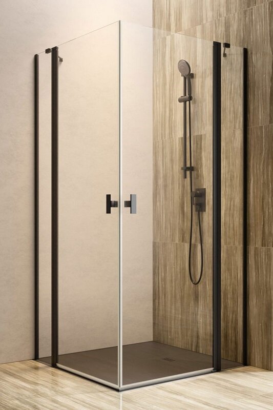 Изображение товара Душевой уголок Radaway Nes Black KDD II 100x80 см с черным профилем и прозрачным стеклом Изображение товара Душевой уголок Radaway Nes Black KDD II 100x80 см с черным профилем и прозрачным стеклом