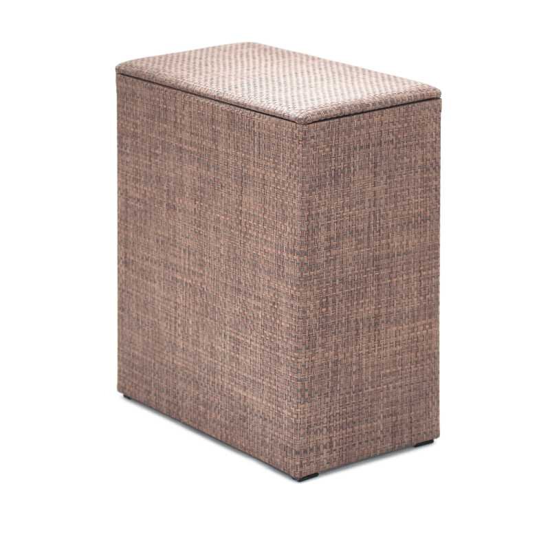 Изображение товара Корзина для белья Casy Home с разбираемым каркасом и пуфиком