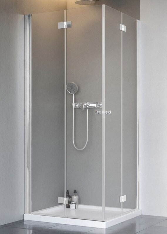 Изображение товара Душевой уголок Radaway Nes KDD-B, 90 x 100 см, стекло прозрачное, профиль хром