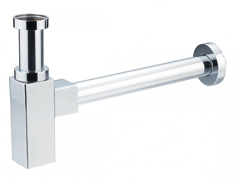 Изображение товара Сифон для раковины AQG Сuadrado 1 1/4 хром латунь 40S010125