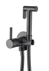 Изображение товара Гигиенический душ AQG Taus, 34TAU0010520, со смесителем, черный матовый