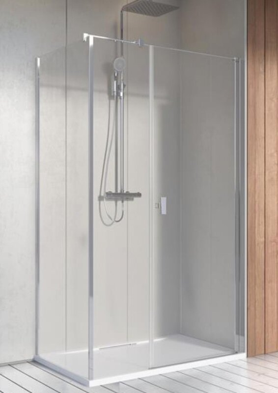 Изображение товара Душевой уголок Radaway Nes KDS I, 100 x 90 см, правая дверь, стекло прозрачное, профиль хром