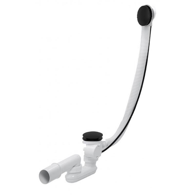 Изображение товара Слив-перелив Vega V55R 60 см чёрный полуавтомат