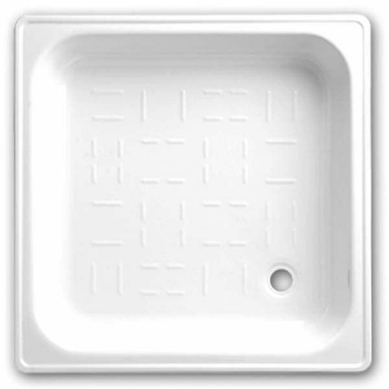 Изображение товара Душевой поддон BLB CF7012001 70x70 см квадратный сталь белый Изображение товара Душевой поддон BLB CF7012001 70x70 см квадратный сталь белый