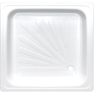 Изображение товара Душевой поддон ВИЗ Antika APS-80101, 80 х 80 см, квадратный, стальной, белый