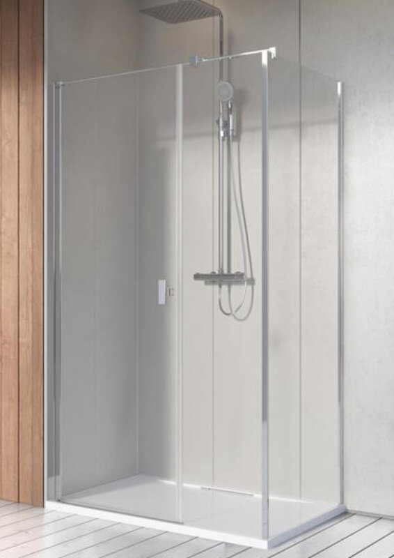 Изображение товара Душевой уголок Radaway Nes 8 KDS I, 100 x 80 см, левая дверь, стекло прозрачное, профиль хром Изображение товара Душевой уголок Radaway Nes 8 KDS I, 100 x 80 см, левая дверь, стекло прозрачное, профиль хром