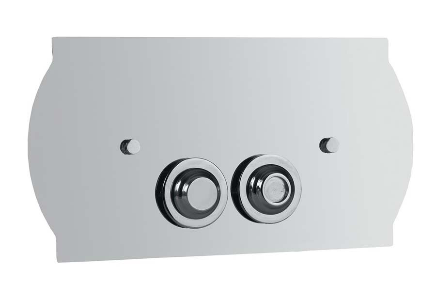 Изображение товара Клавиша смыва Boheme Brillante 653, латунь, хром