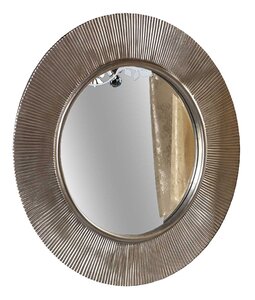 Изображение товара Зеркало Boheme NeoArt Shine 82 см с подсветкой, серебро, 528-SL light