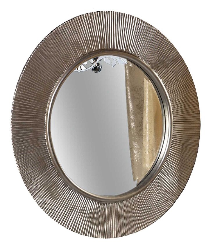 Изображение товара Зеркало Boheme NeoArt Shine 82 см с подсветкой, серебро, Италия Изображение товара Зеркало Boheme NeoArt Shine 82 см с подсветкой, серебро, Италия