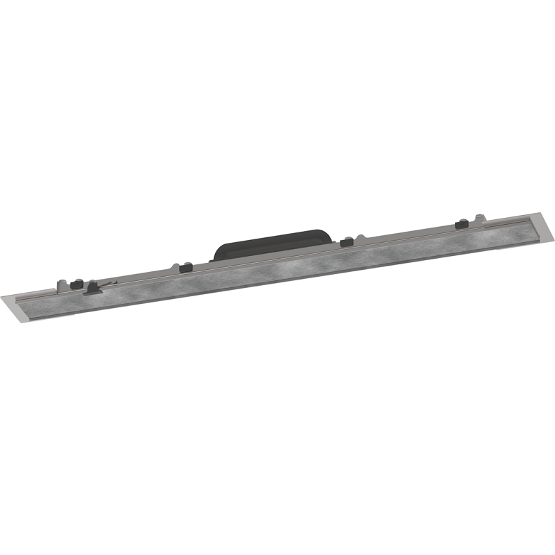 Изображение товара Решетка для дренажного канала Hansgrohe RainDrain Rock 70-80 см хром под плитку