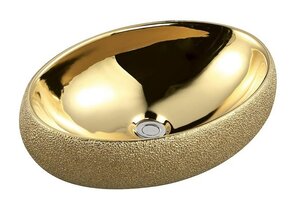 Изображение товара Раковина Boheme NeoArt 860 48 см накладная, золото