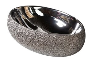 Изображение товара Раковина Boheme NeoArt 861 48 см накладная, серебро