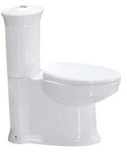 Изображение товара Напольный унитаз Boheme Puro 959 с бачком, без узора, белый