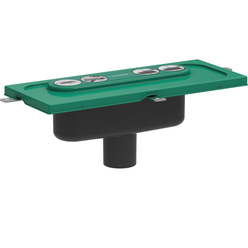 Изображение товара Дренажный канал Hansgrohe uBox universal вертикальный серый 01002180