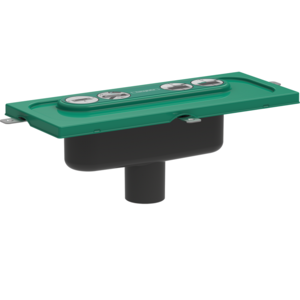 Изображение товара Дренажный канал Hansgrohe uBox universal, вертикальная установка, 01002180, цвет серый