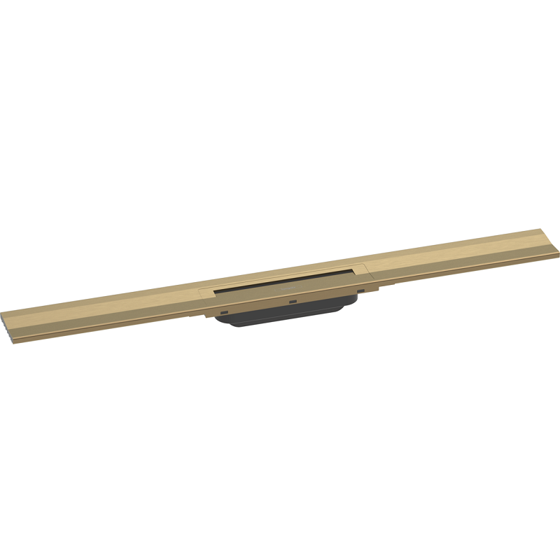 Изображение товара Решетка для дренажного канала Hansgrohe RainDrain Flex, 80 см, шлифованная бронза, 56051140 Изображение товара Решетка для дренажного канала Hansgrohe RainDrain Flex, 80 см, шлифованная бронза, 56051140