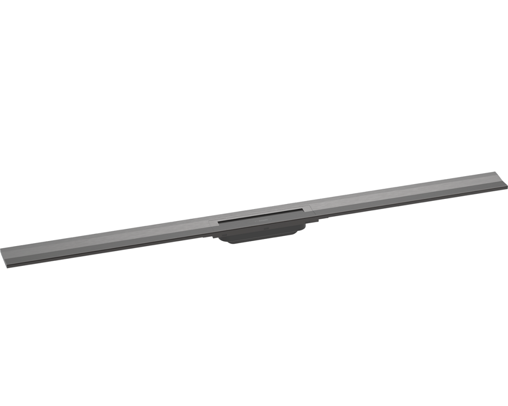 Изображение товара Решетка для дренажного канала Hansgrohe RainDrain Flex, 120 см, черный хром, 56054340 Изображение товара Решетка для дренажного канала Hansgrohe RainDrain Flex, 120 см, черный хром, 56054340