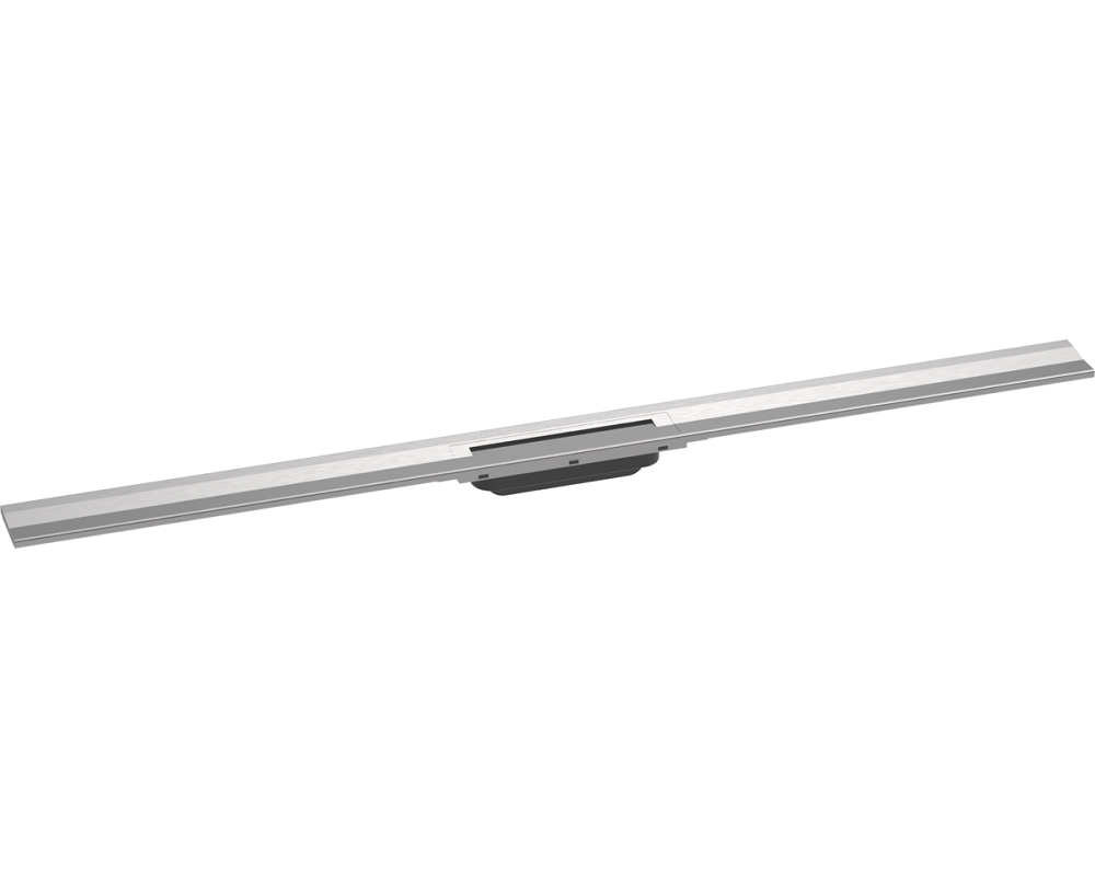 Изображение товара Решетка для дренажного канала Hansgrohe RainDrain Flex, 120 см, полированная сталь, 56054800 Изображение товара Решетка для дренажного канала Hansgrohe RainDrain Flex, 120 см, полированная сталь, 56054800