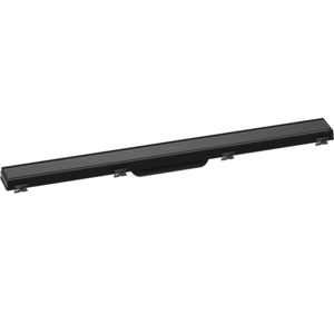 Изображение товара Решетка для дренажного канала Hansgrohe RainDrain Match 80 см черное стекло