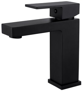 Изображение товара Смеситель Abber Daheim AF8210B, для раковины, черный матовый