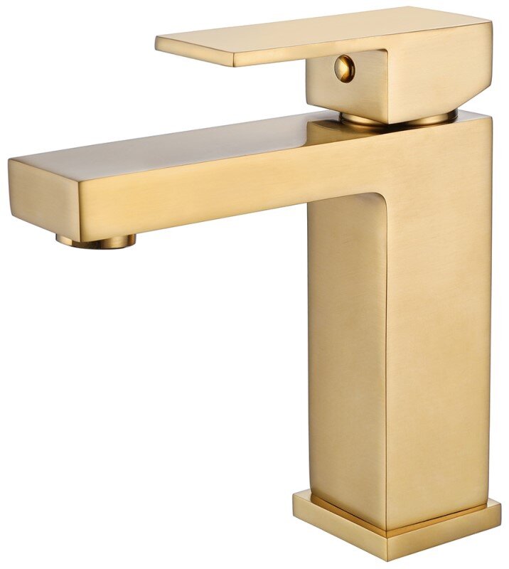 Изображение товара Смеситель для раковины Abber Daheim AF8210G золото матовое