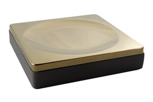 Изображение товара Мыльница Boheme, черный, золото, 10960-B-G