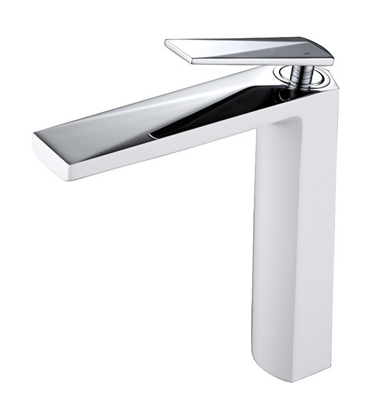 Изображение товара Смеситель Boheme Venturo 372-W для раковины, белый, хром