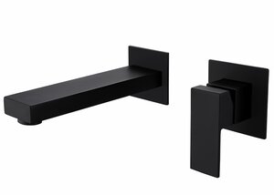 Изображение товара Смеситель Abber Daheim AF8212B, для раковины, черный матовый