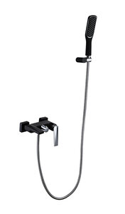 Изображение товара Смеситель для ванны с душевым гарнитуром Boheme Venturo 373-B черный хром