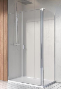 Изображение товара Душевой уголок Radaway Nes KDS II, 90 x 80 см, левая дверь, стекло прозрачное, профиль хром
