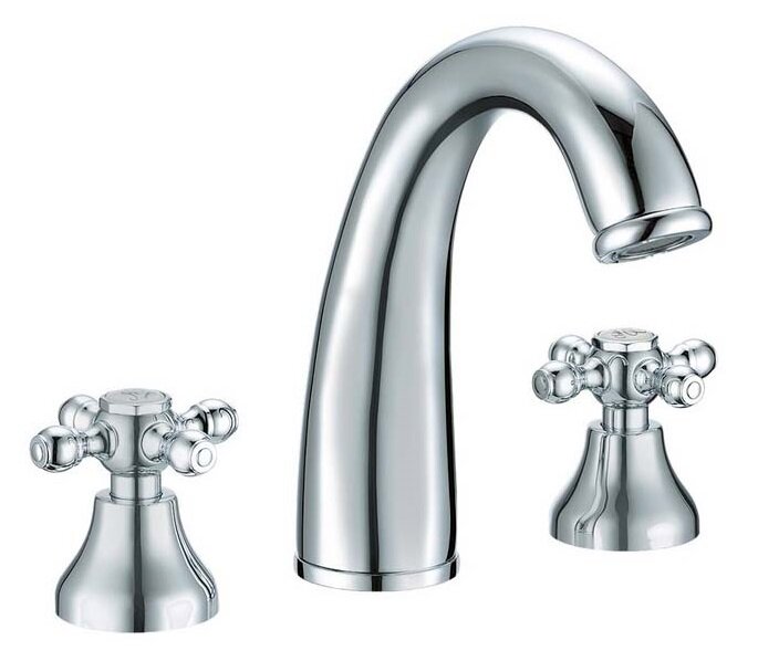 Изображение товара Смеситель Boheme Tradizionale 277 Cromo на 3 отверстия хром для раковины