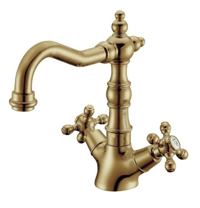 Изображение товара Смеситель для раковины Boheme Medici 312 Presente бронза Италия