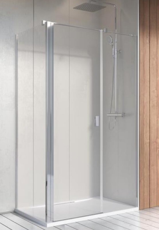 Изображение товара Душевой уголок Radaway Nes KDS II, 100 x 80 см, правая дверь, стекло прозрачное, профиль хром