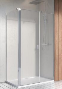 Изображение товара Душевой уголок Radaway Nes KDS II, 120 x 70 см, правая дверь, стекло прозрачное, профиль хром