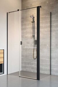 Изображение товара Душевой уголок Radaway Nes Black KDS II 90x75 см прозрачное стекло черный профиль