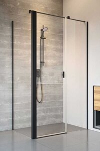 Изображение товара Душевой уголок Radaway Nes Black KDS II, 90 x 90 см, правая дверь, стекло прозрачное, профиль черный