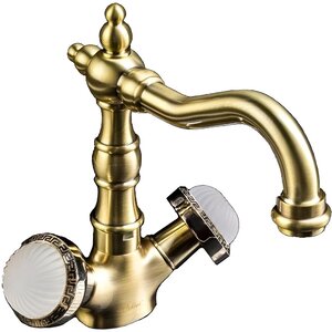 Изображение товара Смеситель для раковины Boheme Satine 312-ST бронза Италия