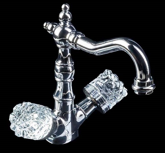 Изображение товара Смеситель Boheme Crystal 272-CRST для раковины, хром