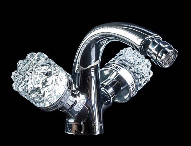 Изображение товара Смеситель Boheme Crystal 276-CRST для биде, хром