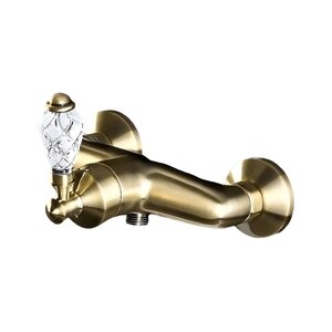 Изображение товара Смеситель для душа Boheme Vogue Crystal бронза вертикальный монтаж