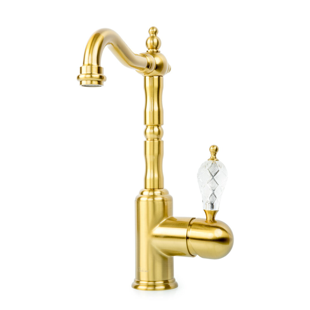 Изображение товара Boheme Crystal 302-CRST - высокий бронзовый смеситель для раковины Изображение товара Boheme Crystal 302-CRST - высокий бронзовый смеситель для раковины
