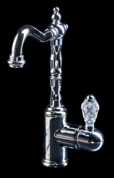 Изображение товара Смеситель Boheme Crystal 262-CRST высокий для раковины, хром