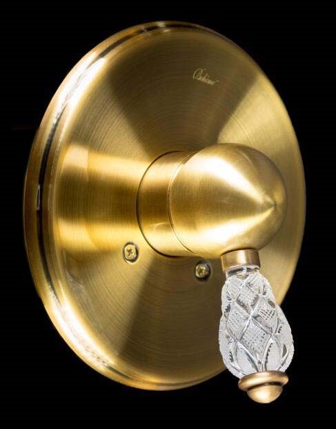 Изображение товара Смеситель Boheme Crystal 305-CRST для душа встраиваемый, бронза