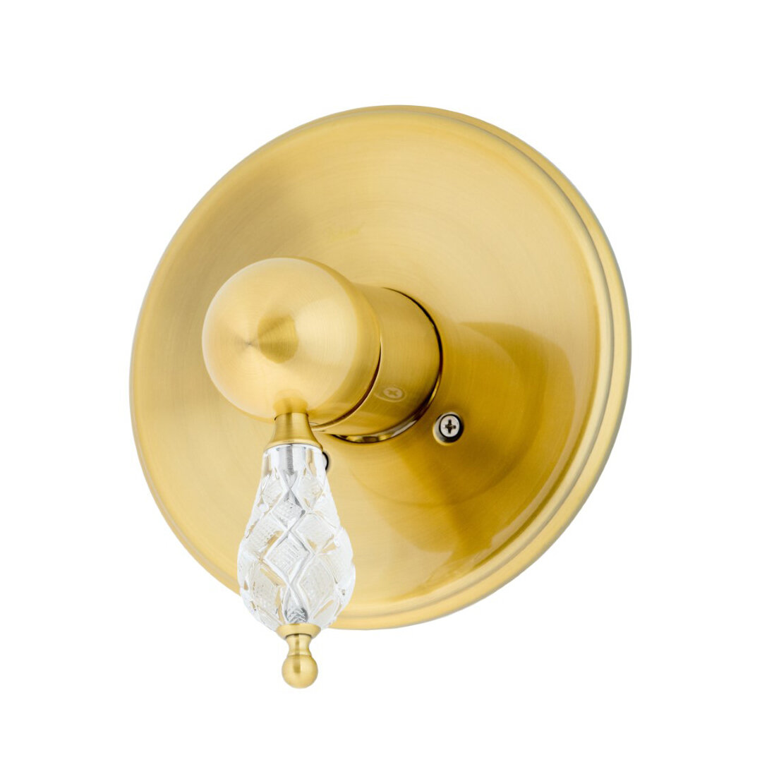 Изображение товара Смеситель Boheme Crystal 305-CRST для душа встраиваемый, бронза