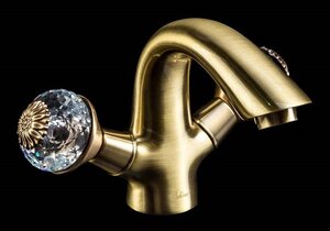 Изображение товара Смеситель Boheme Flora 311-FL для раковины бронза