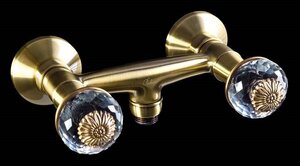 Изображение товара Смеситель для душа Boheme Flora 314-FL бронза Италия